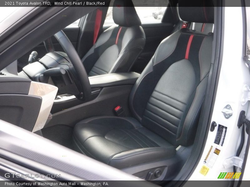  2021 Avalon TRD Black/Red Interior