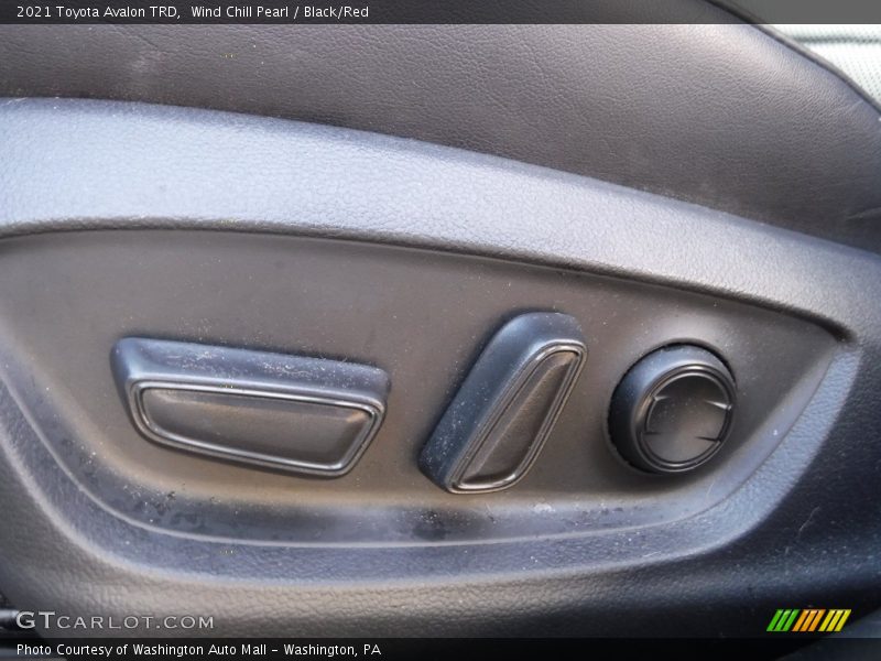 Wind Chill Pearl / Black/Red 2021 Toyota Avalon TRD