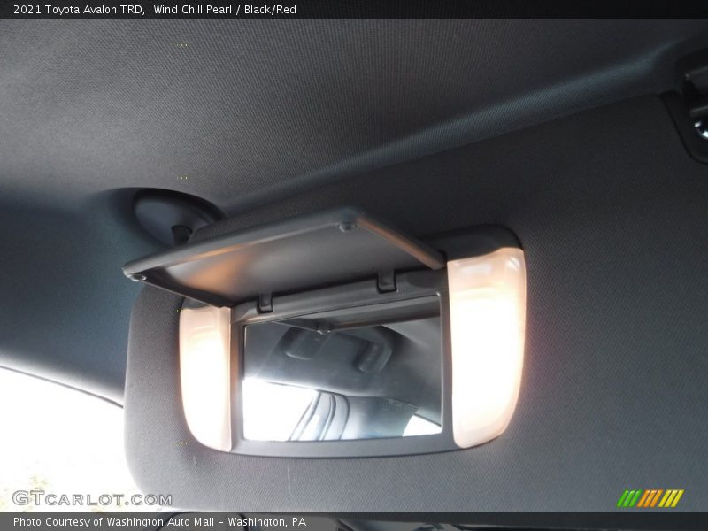 Wind Chill Pearl / Black/Red 2021 Toyota Avalon TRD