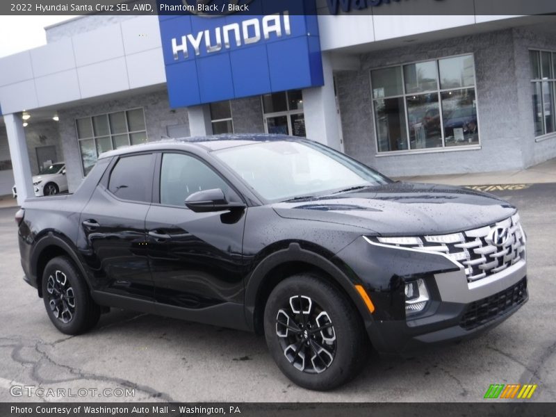 Phantom Black / Black 2022 Hyundai Santa Cruz SEL AWD