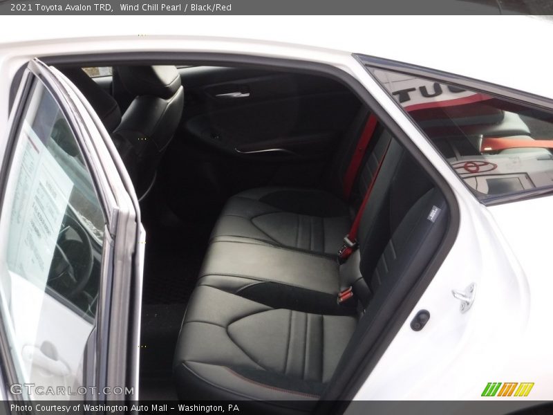 Rear Seat of 2021 Avalon TRD