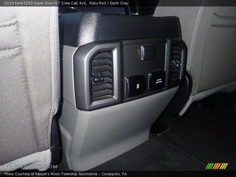 Ruby Red / Earth Gray 2019 Ford F250 Super Duty XLT Crew Cab 4x4