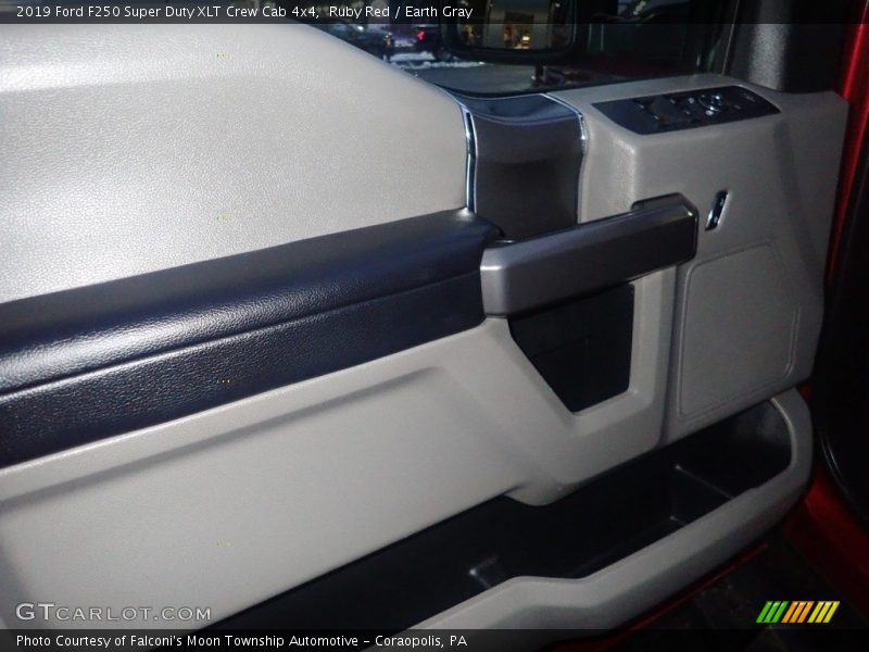 Ruby Red / Earth Gray 2019 Ford F250 Super Duty XLT Crew Cab 4x4