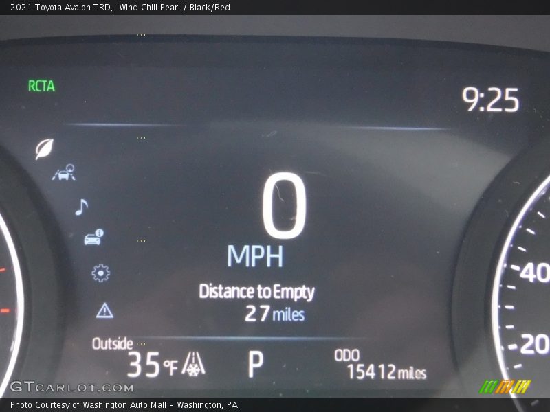 Wind Chill Pearl / Black/Red 2021 Toyota Avalon TRD