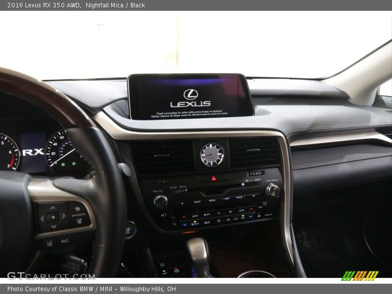 Nightfall Mica / Black 2016 Lexus RX 350 AWD