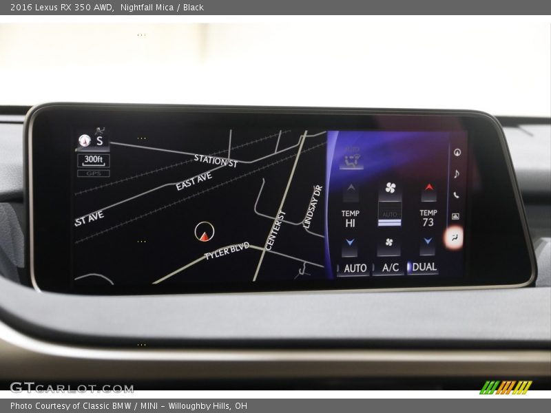 Nightfall Mica / Black 2016 Lexus RX 350 AWD