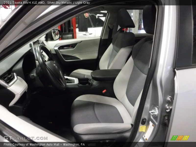 Front Seat of 2021 RAV4 XLE AWD