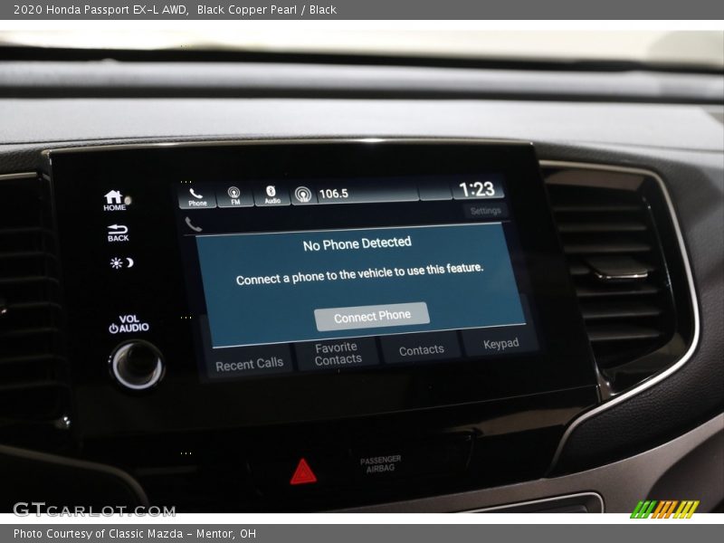 Black Copper Pearl / Black 2020 Honda Passport EX-L AWD