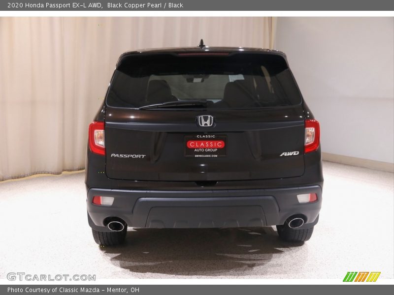 Black Copper Pearl / Black 2020 Honda Passport EX-L AWD