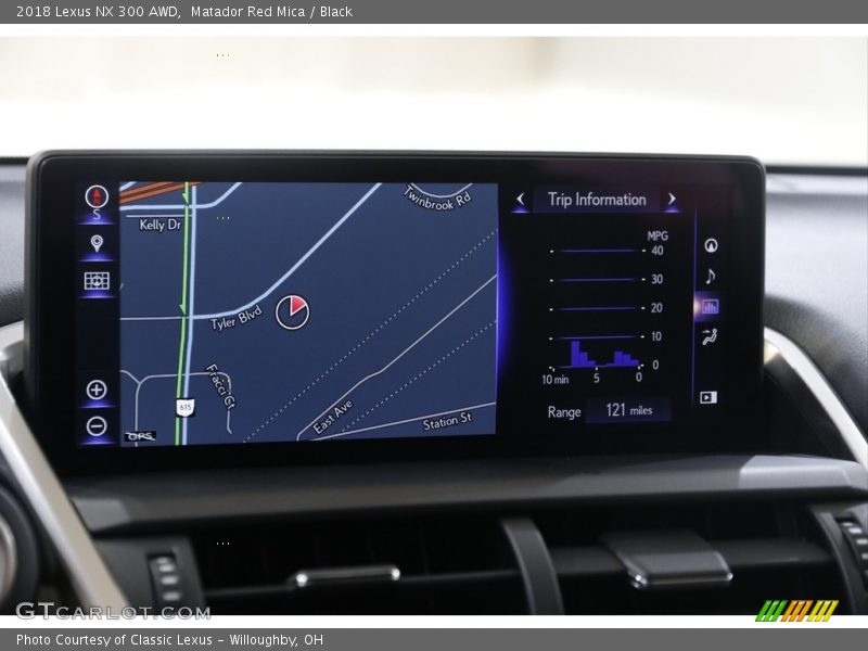 Matador Red Mica / Black 2018 Lexus NX 300 AWD