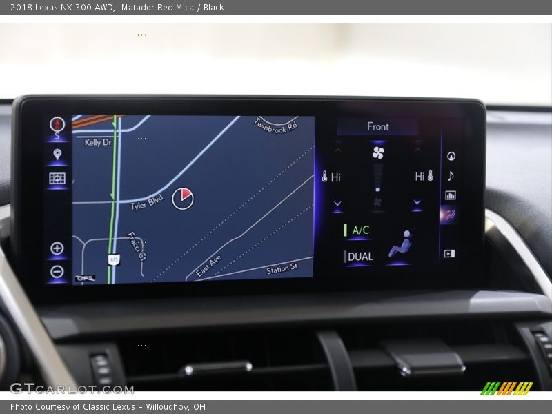 Matador Red Mica / Black 2018 Lexus NX 300 AWD