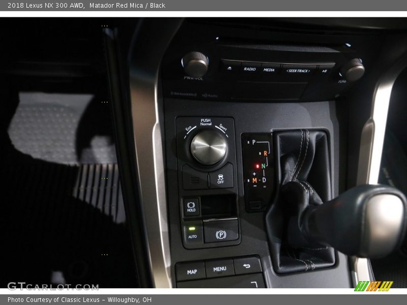 Matador Red Mica / Black 2018 Lexus NX 300 AWD