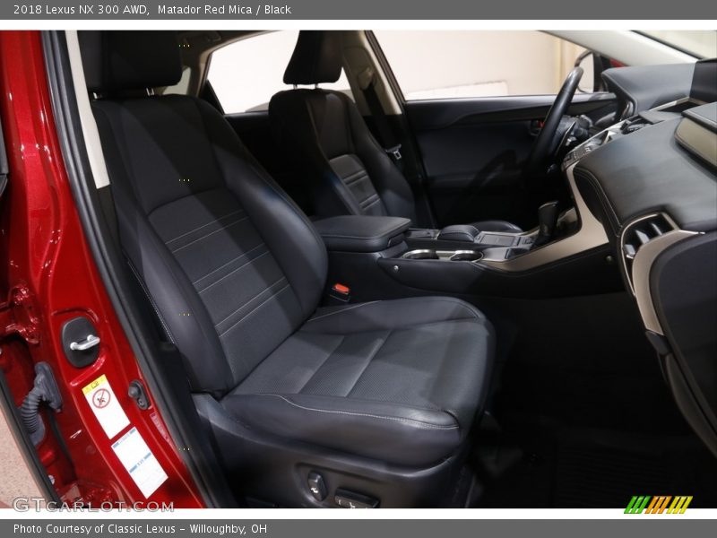 Matador Red Mica / Black 2018 Lexus NX 300 AWD