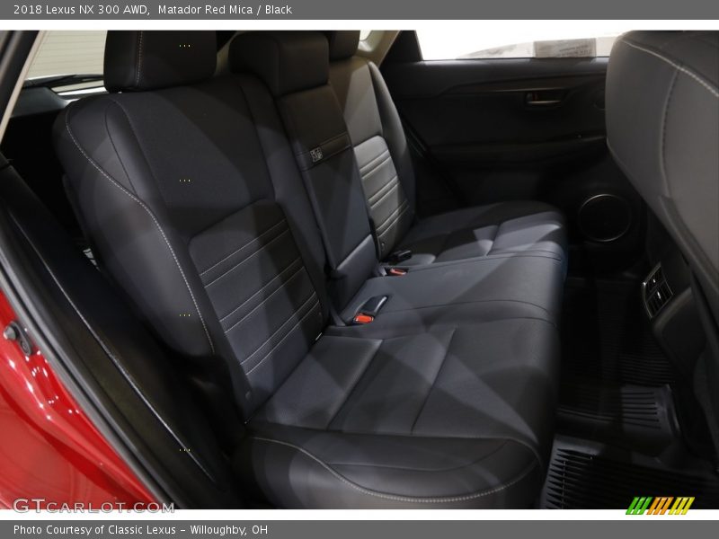 Matador Red Mica / Black 2018 Lexus NX 300 AWD