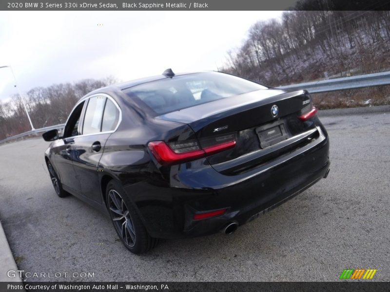 Black Sapphire Metallic / Black 2020 BMW 3 Series 330i xDrive Sedan