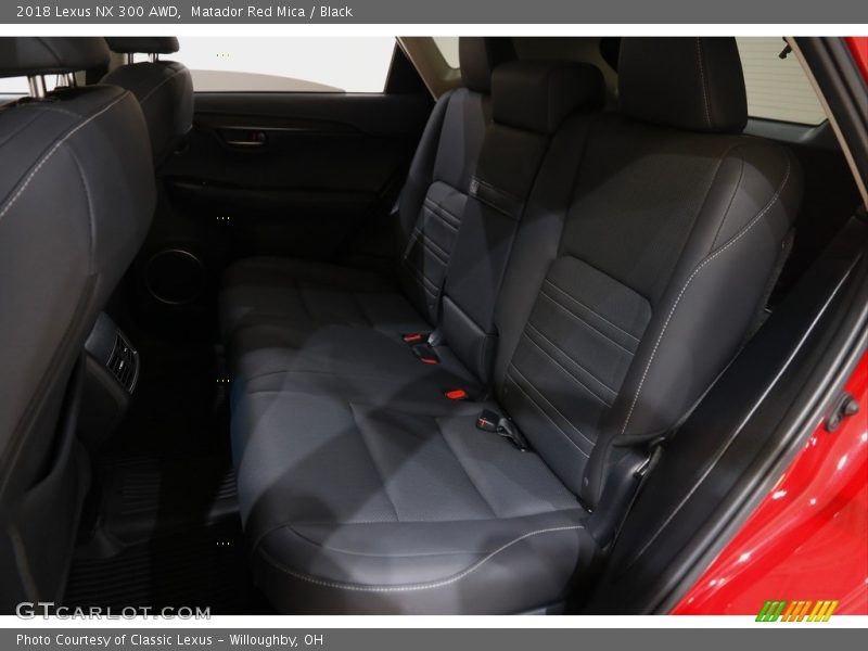 Matador Red Mica / Black 2018 Lexus NX 300 AWD