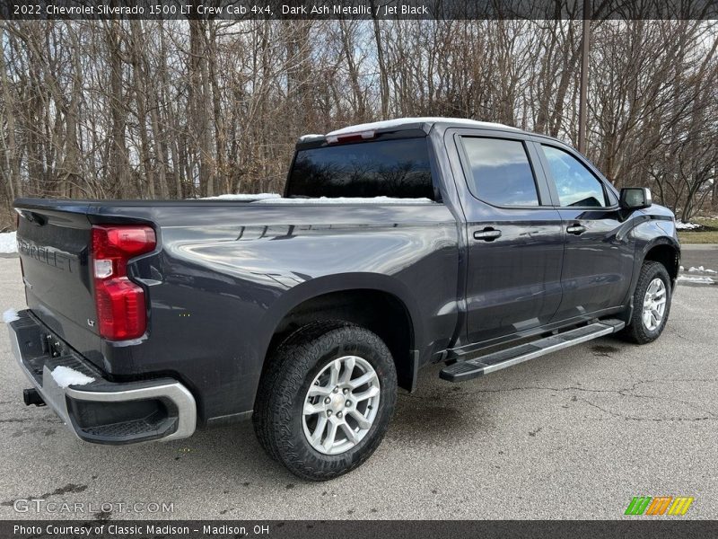 Dark Ash Metallic / Jet Black 2022 Chevrolet Silverado 1500 LT Crew Cab 4x4