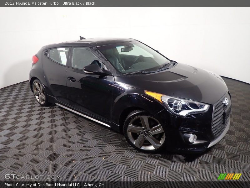 Ultra Black / Black 2013 Hyundai Veloster Turbo