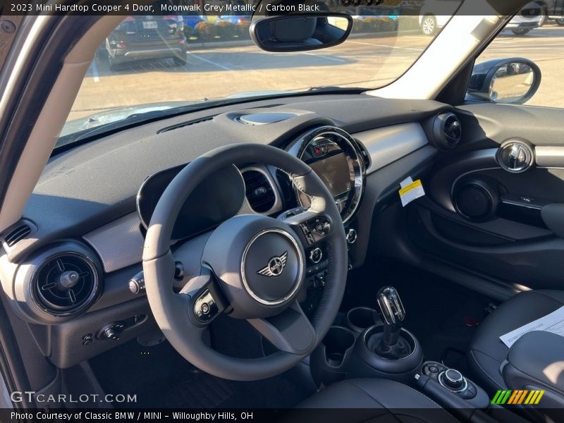 Moonwalk Grey Metallic / Carbon Black 2023 Mini Hardtop Cooper 4 Door