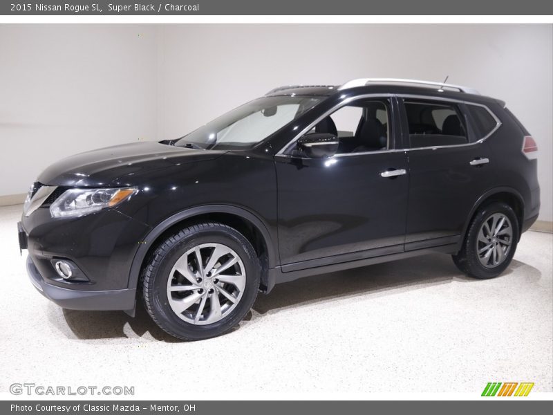 Super Black / Charcoal 2015 Nissan Rogue SL