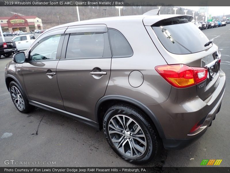 Quartz Brown Metallic / Black 2019 Mitsubishi Outlander Sport ES AWC