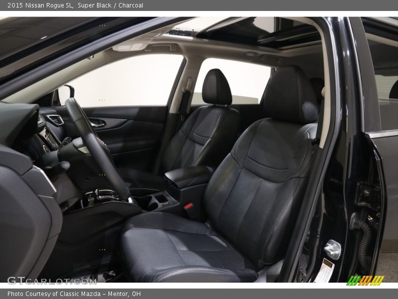 Super Black / Charcoal 2015 Nissan Rogue SL