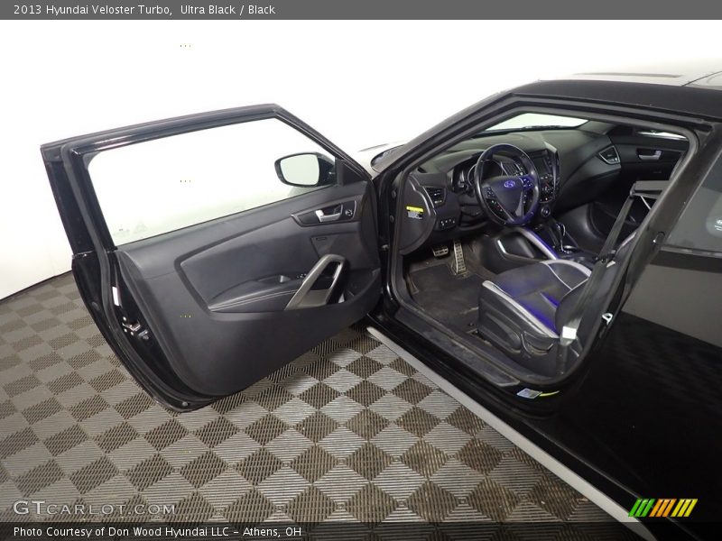 Ultra Black / Black 2013 Hyundai Veloster Turbo