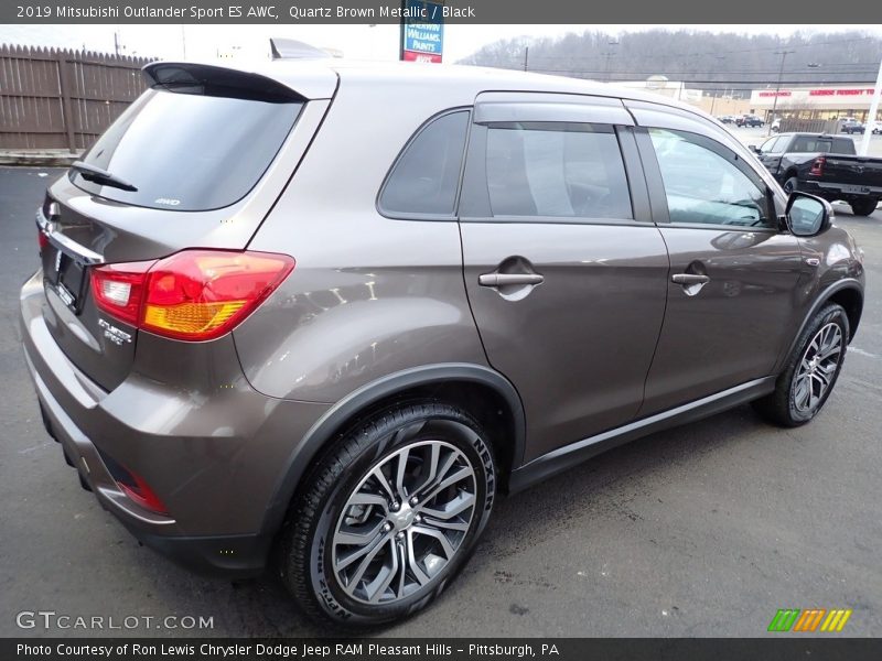 Quartz Brown Metallic / Black 2019 Mitsubishi Outlander Sport ES AWC