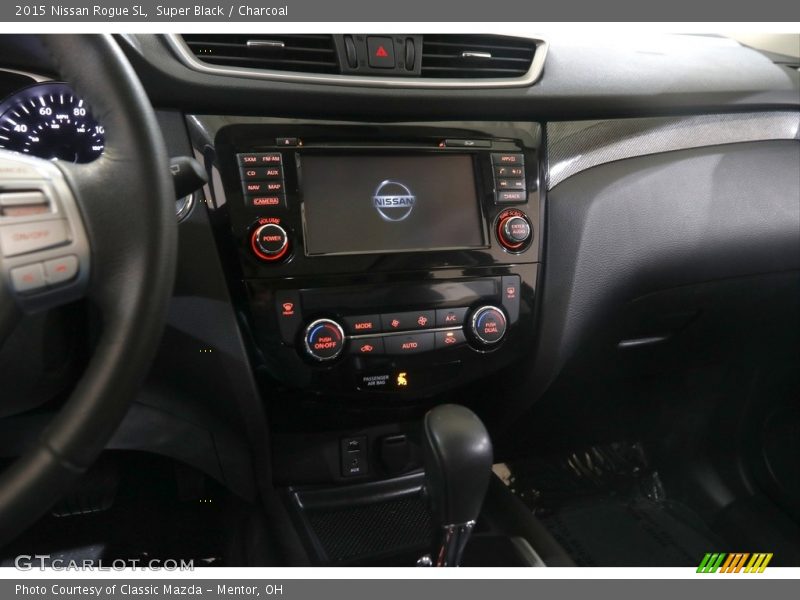 Super Black / Charcoal 2015 Nissan Rogue SL