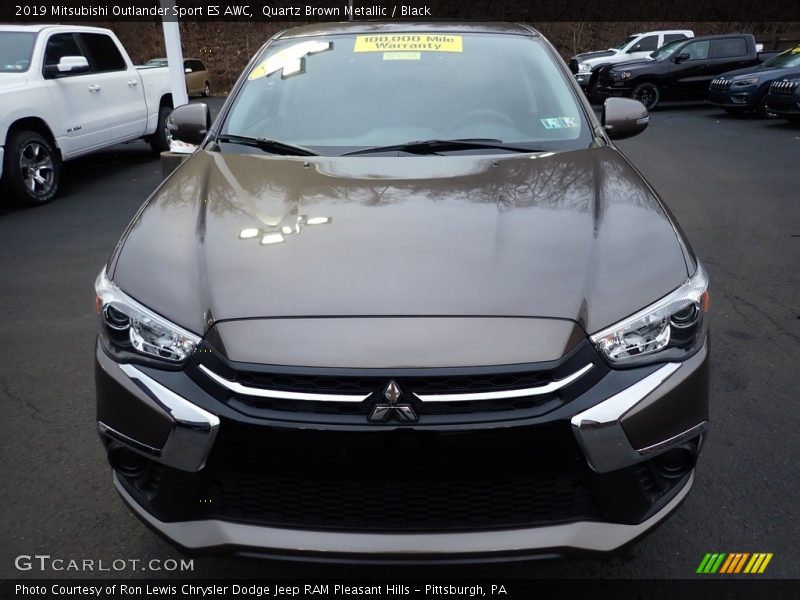 Quartz Brown Metallic / Black 2019 Mitsubishi Outlander Sport ES AWC