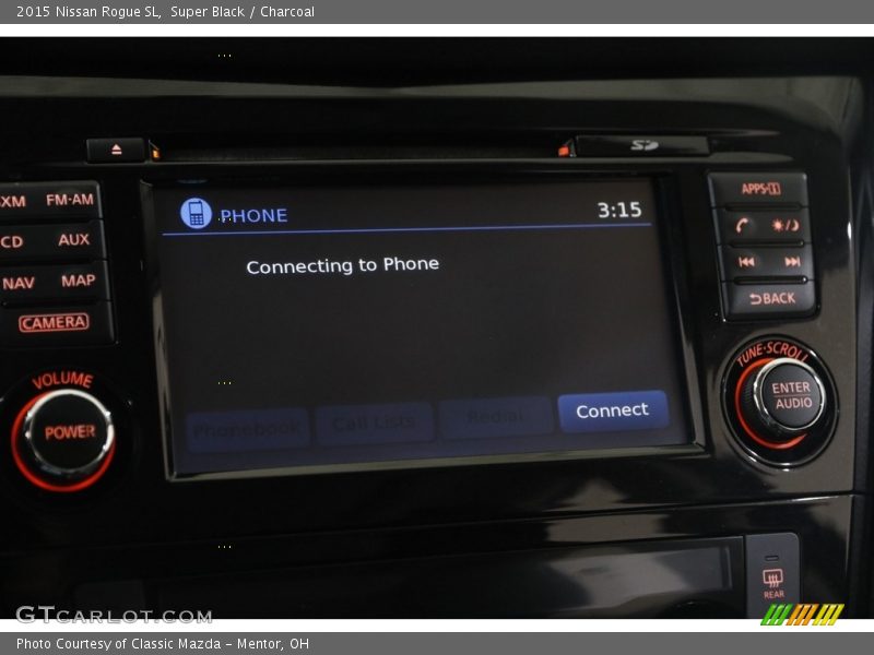 Super Black / Charcoal 2015 Nissan Rogue SL