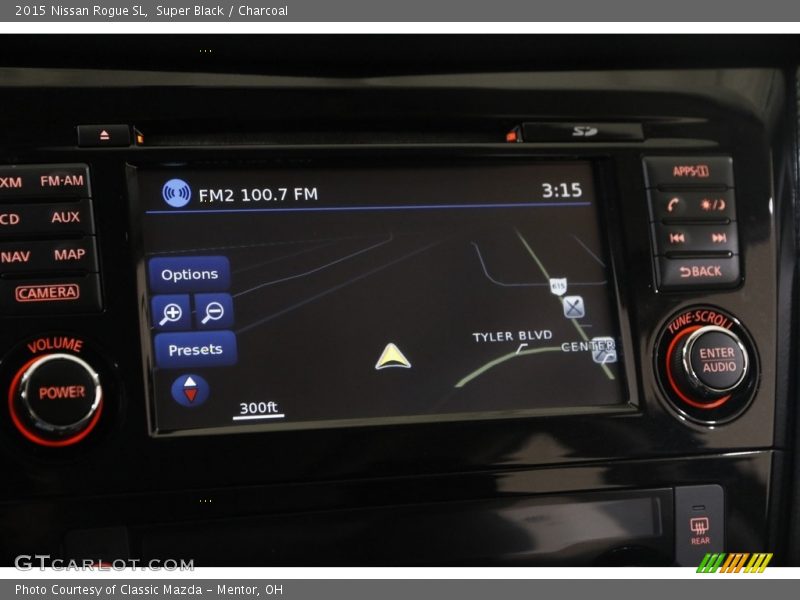 Super Black / Charcoal 2015 Nissan Rogue SL