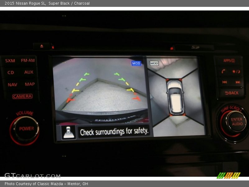 Super Black / Charcoal 2015 Nissan Rogue SL