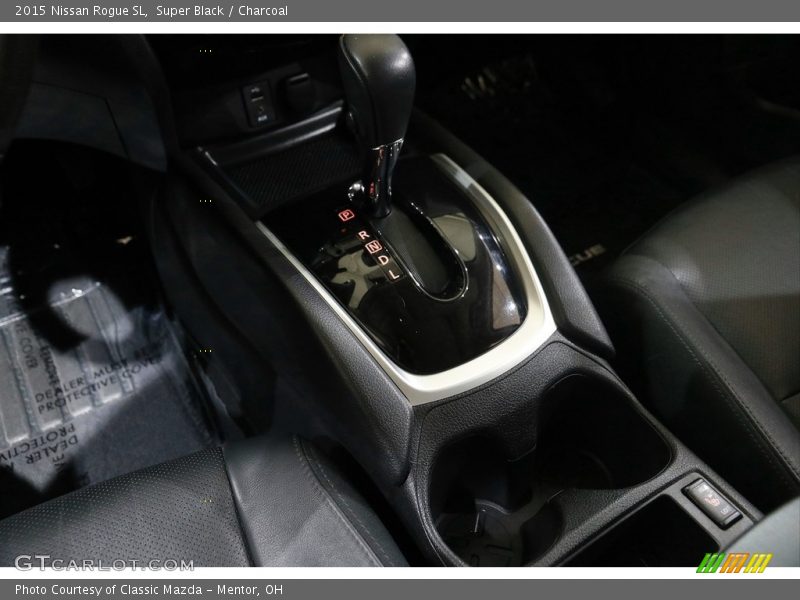 Super Black / Charcoal 2015 Nissan Rogue SL