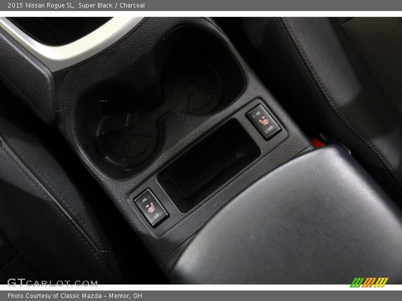 Super Black / Charcoal 2015 Nissan Rogue SL