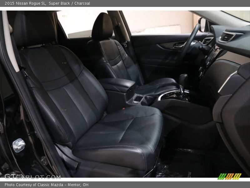 Super Black / Charcoal 2015 Nissan Rogue SL