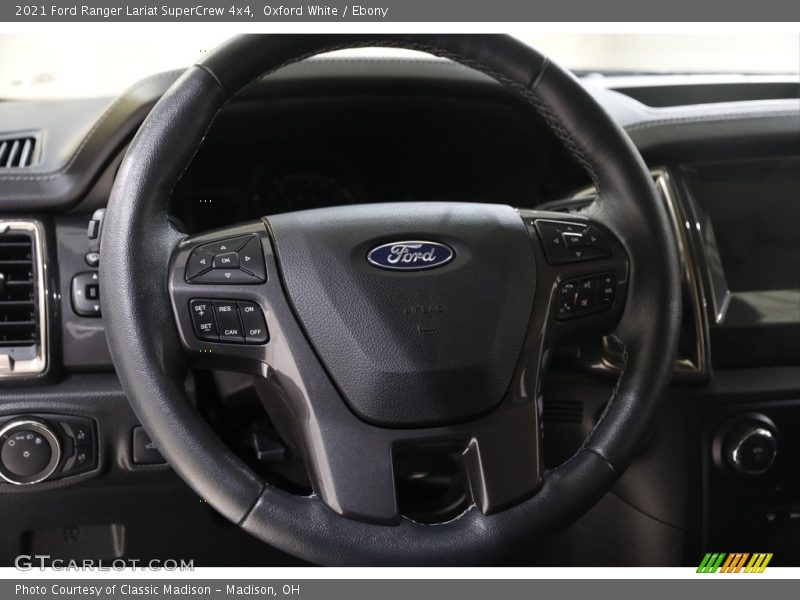  2021 Ranger Lariat SuperCrew 4x4 Steering Wheel