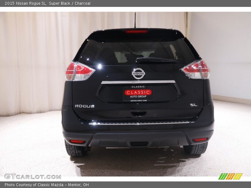 Super Black / Charcoal 2015 Nissan Rogue SL