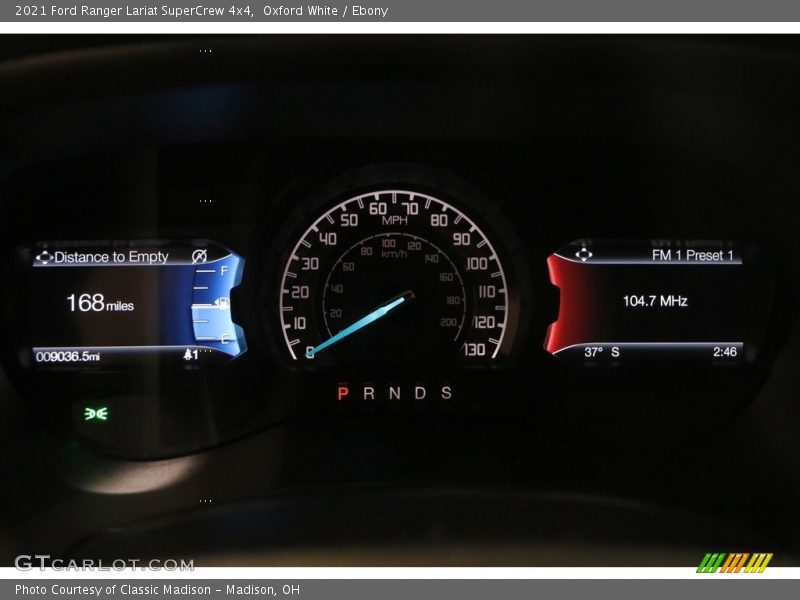  2021 Ranger Lariat SuperCrew 4x4 Lariat SuperCrew 4x4 Gauges