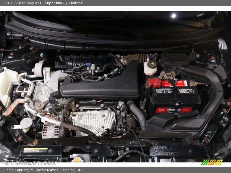 Super Black / Charcoal 2015 Nissan Rogue SL