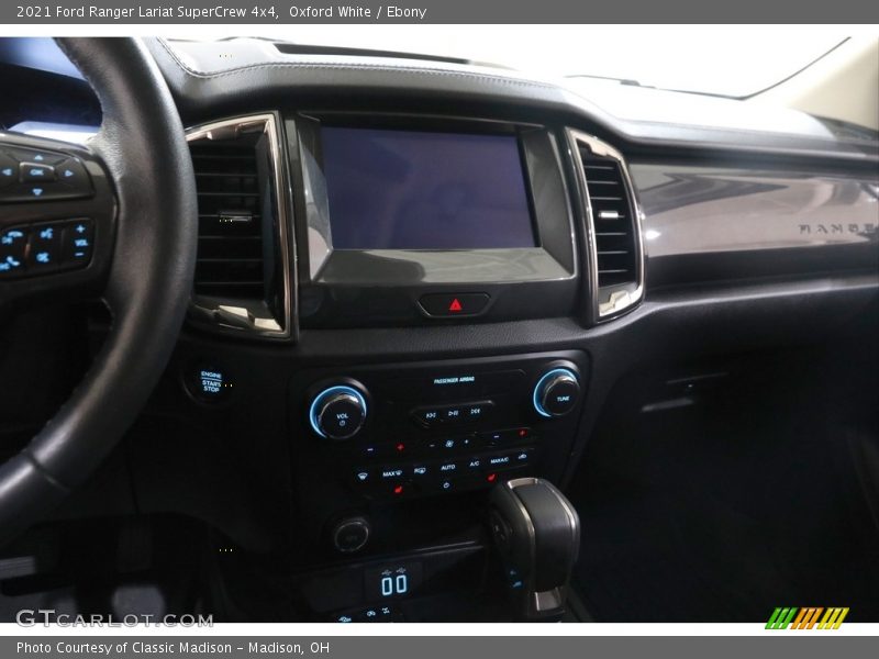 Oxford White / Ebony 2021 Ford Ranger Lariat SuperCrew 4x4