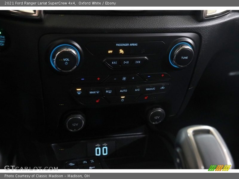 Oxford White / Ebony 2021 Ford Ranger Lariat SuperCrew 4x4