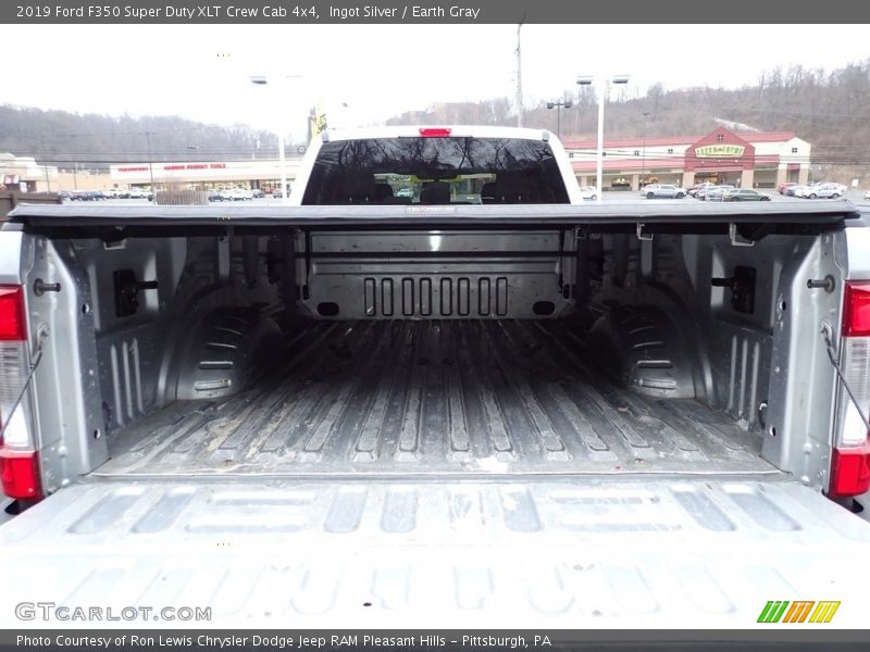 Ingot Silver / Earth Gray 2019 Ford F350 Super Duty XLT Crew Cab 4x4