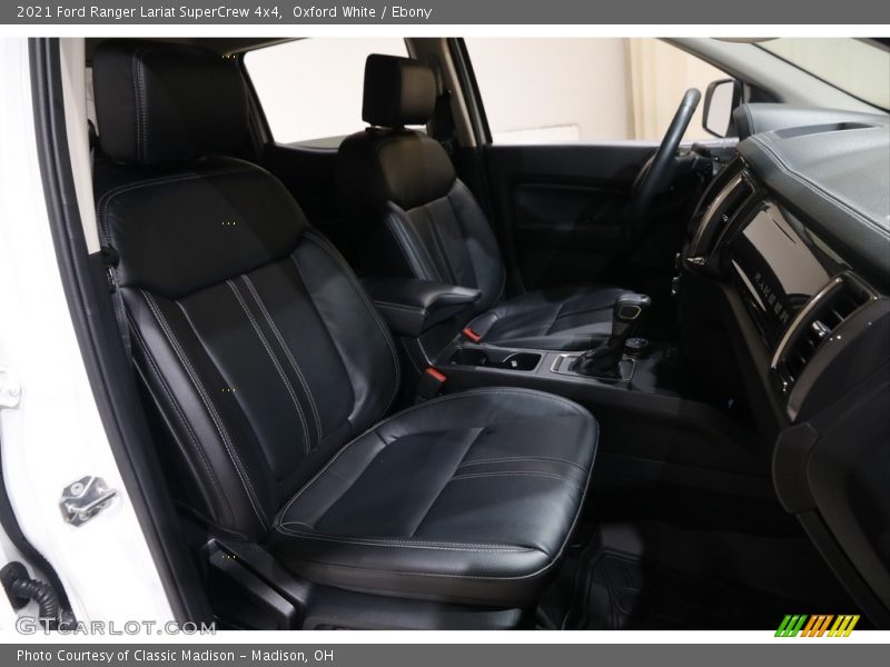 Oxford White / Ebony 2021 Ford Ranger Lariat SuperCrew 4x4