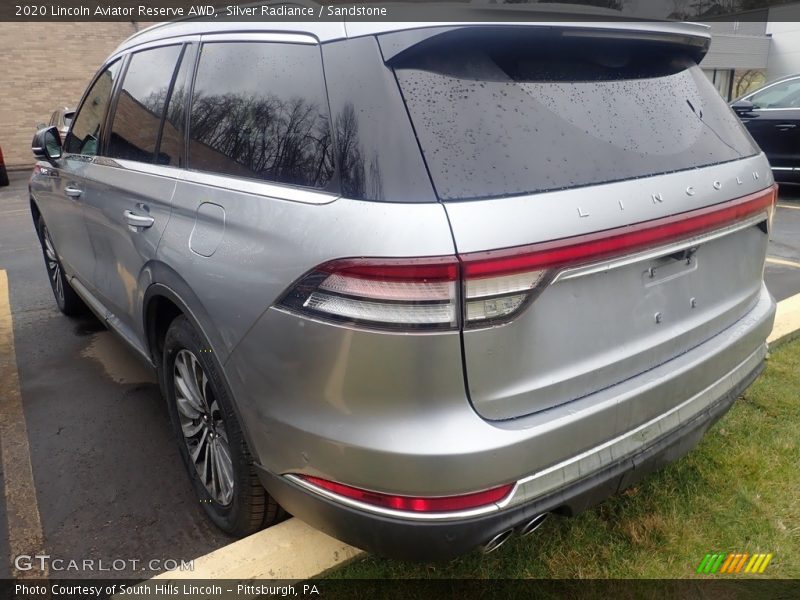  2020 Aviator Reserve AWD Silver Radiance
