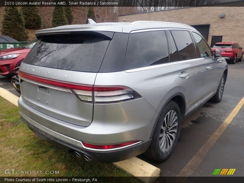 Silver Radiance / Sandstone 2020 Lincoln Aviator Reserve AWD