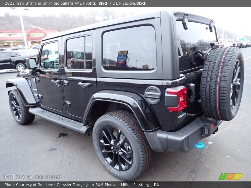 Black / Dark Saddle/Black 2023 Jeep Wrangler Unlimited Sahara 4XE Hybrid