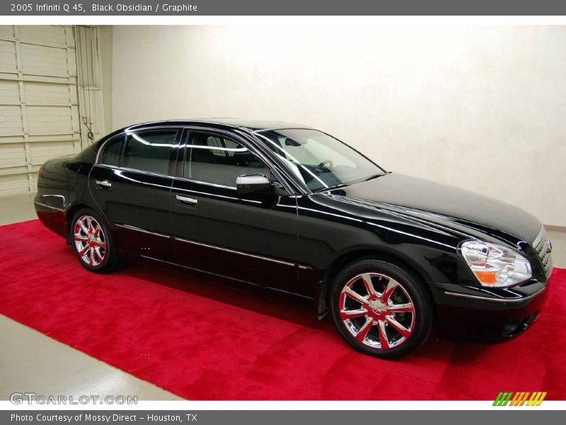 Black Obsidian / Graphite 2005 Infiniti Q 45