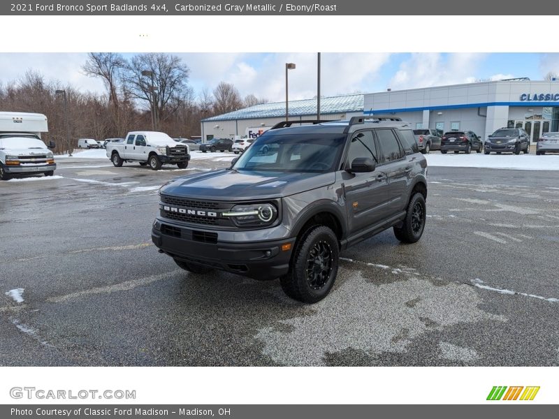 Carbonized Gray Metallic / Ebony/Roast 2021 Ford Bronco Sport Badlands 4x4