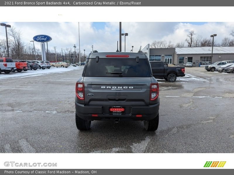 Carbonized Gray Metallic / Ebony/Roast 2021 Ford Bronco Sport Badlands 4x4